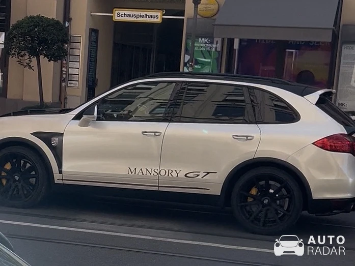 Porsche Cayenne Turbo GT Mansory spotted in München