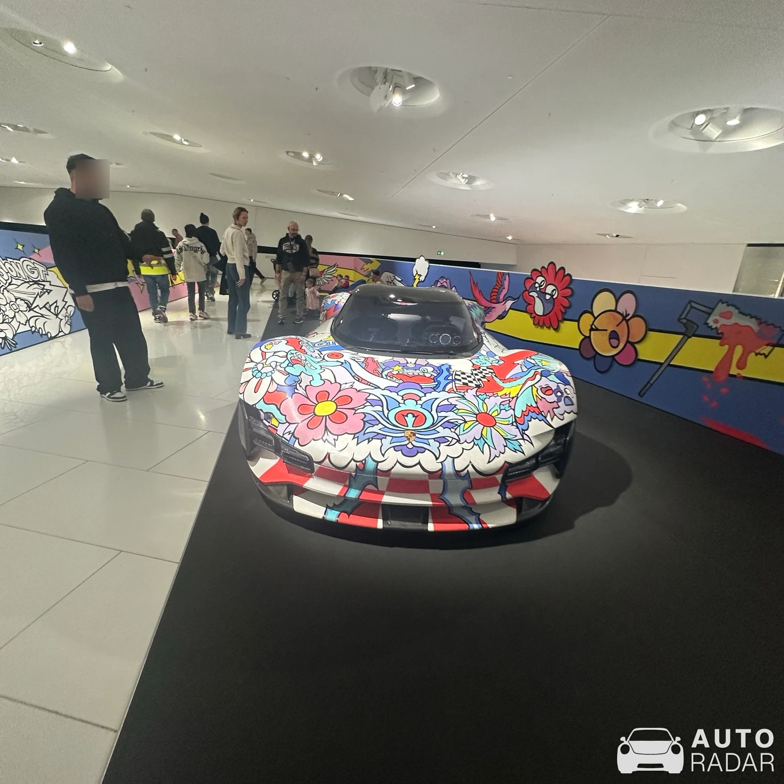 Porsche Vision spotted in Stuttgart