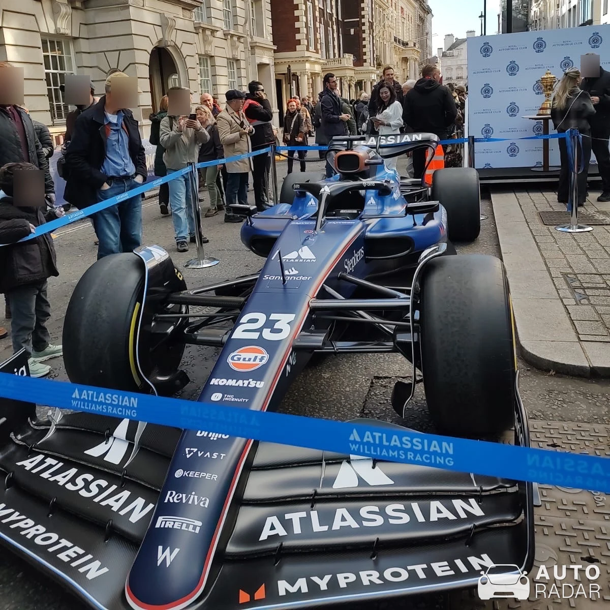 Ferrari F1 spotted in London