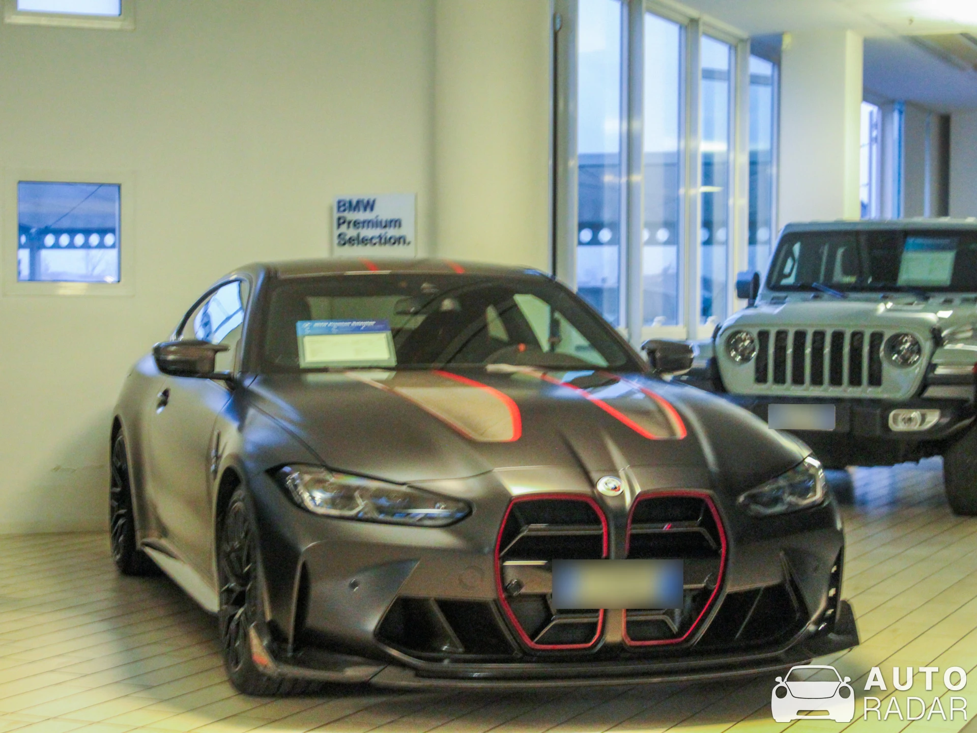 BMW M4 G82 CSL spotted in Brescia, Italy