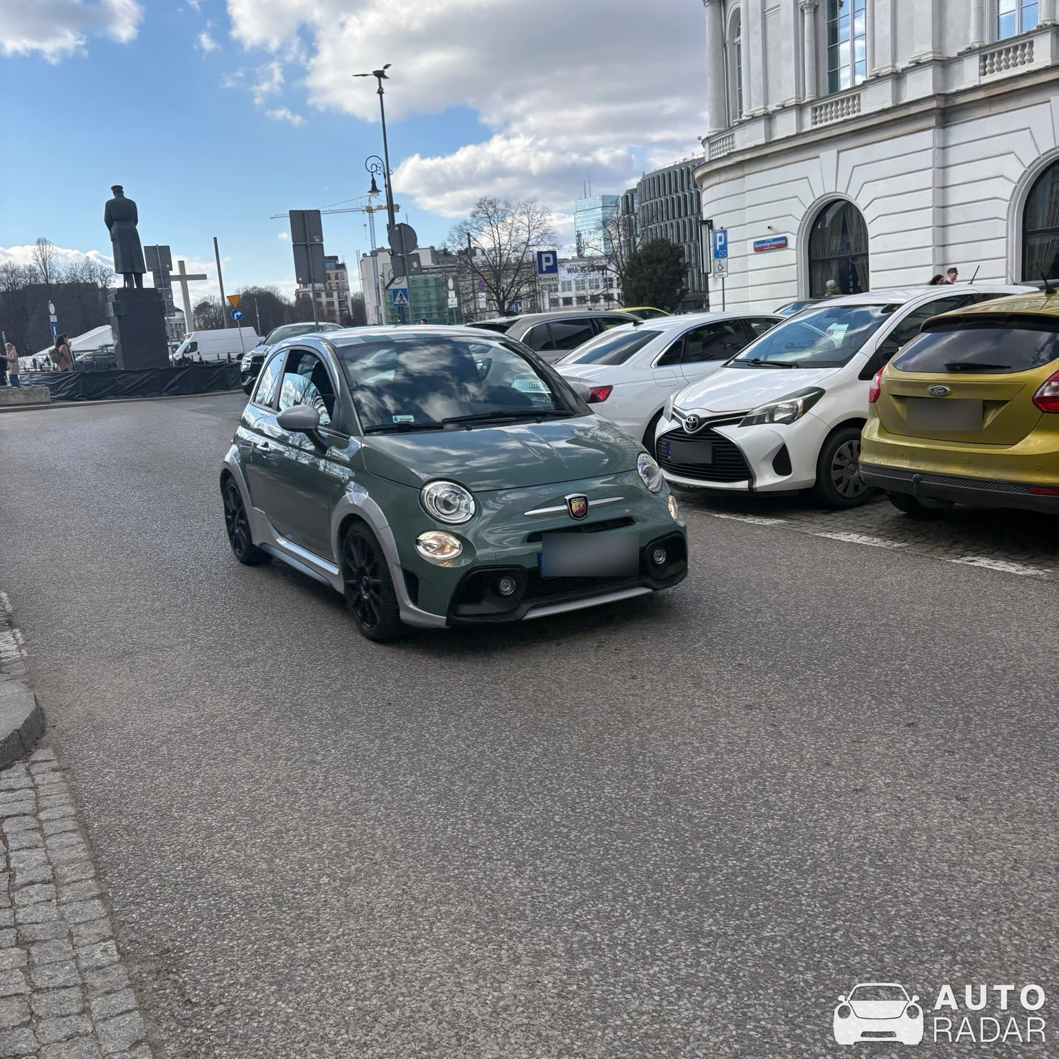 Abarth 695 70° Anniversario spotted in Warszawa