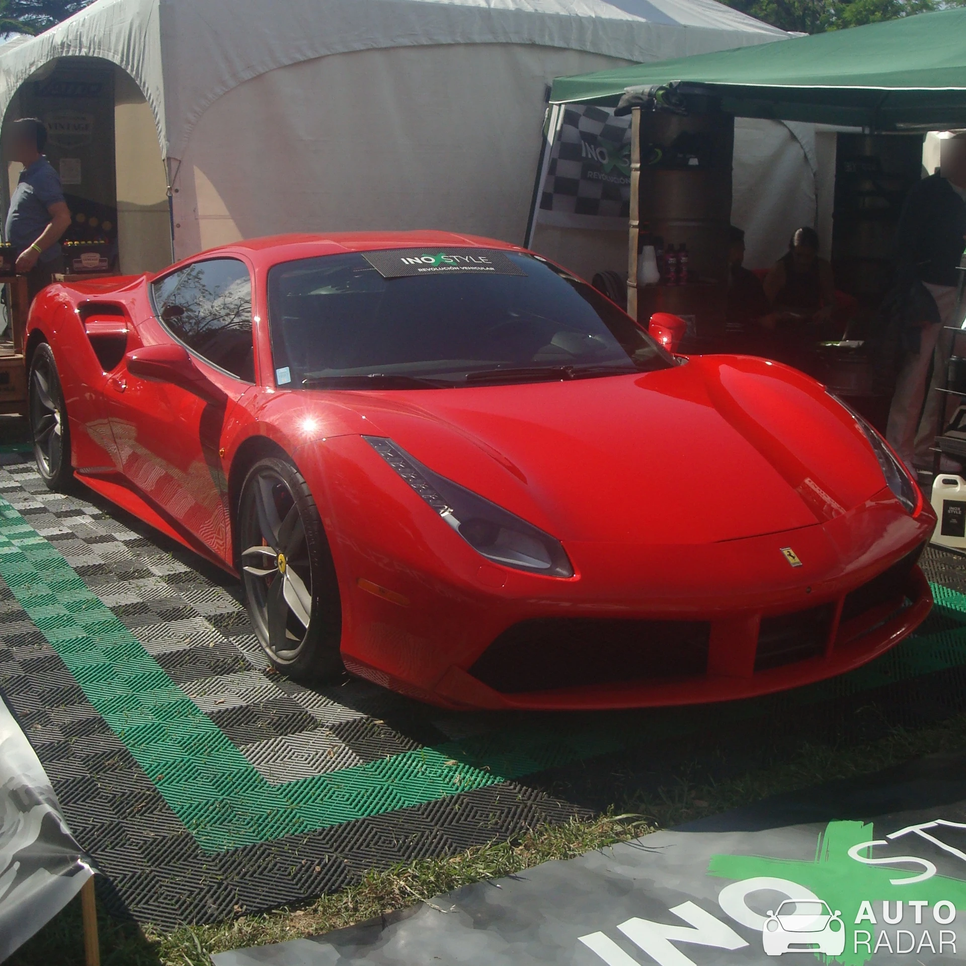 Ferrari 488 GTB spotted in San Isidro, Argentina