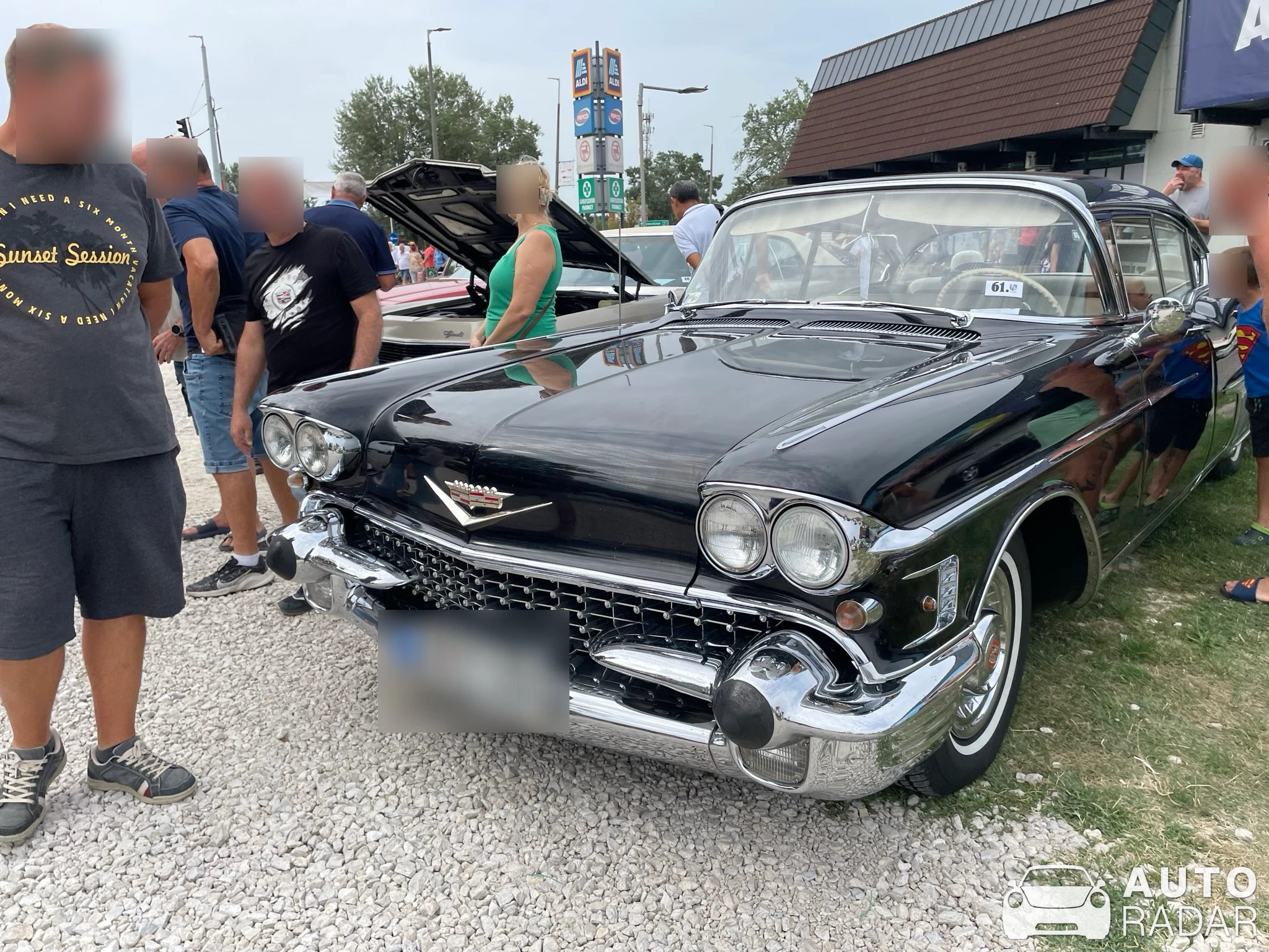 Cadillac Series 62 Fleetwood spotted in Budapest