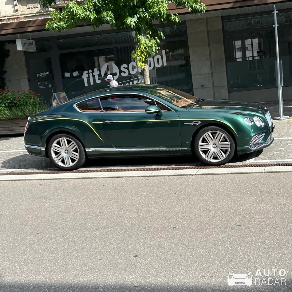 Bentley Continental GT 2012 spotted in Rapperswil-Jona