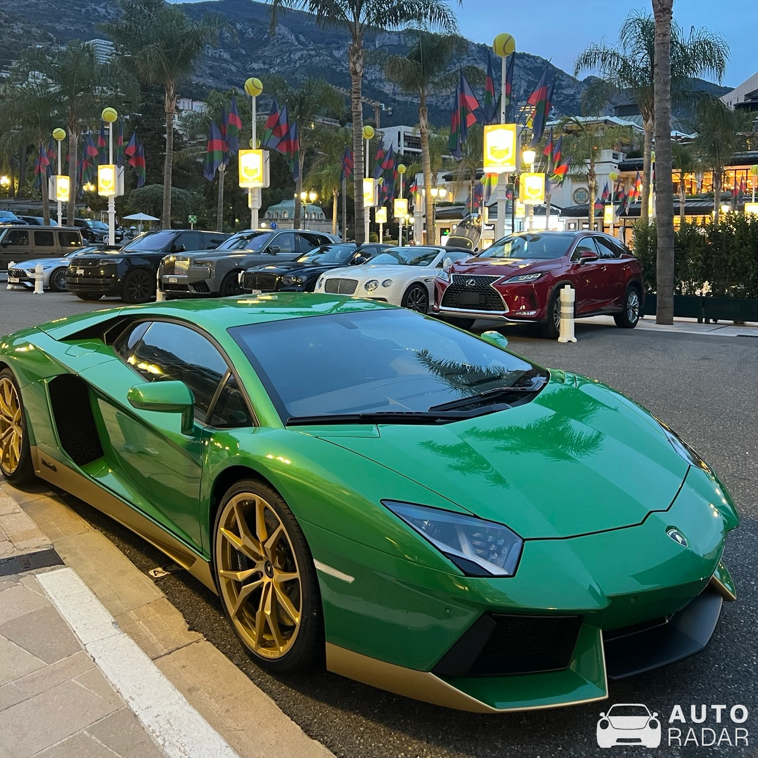 Lamborghini Aventador LP700-4 Miura Homage spotted in Monaco