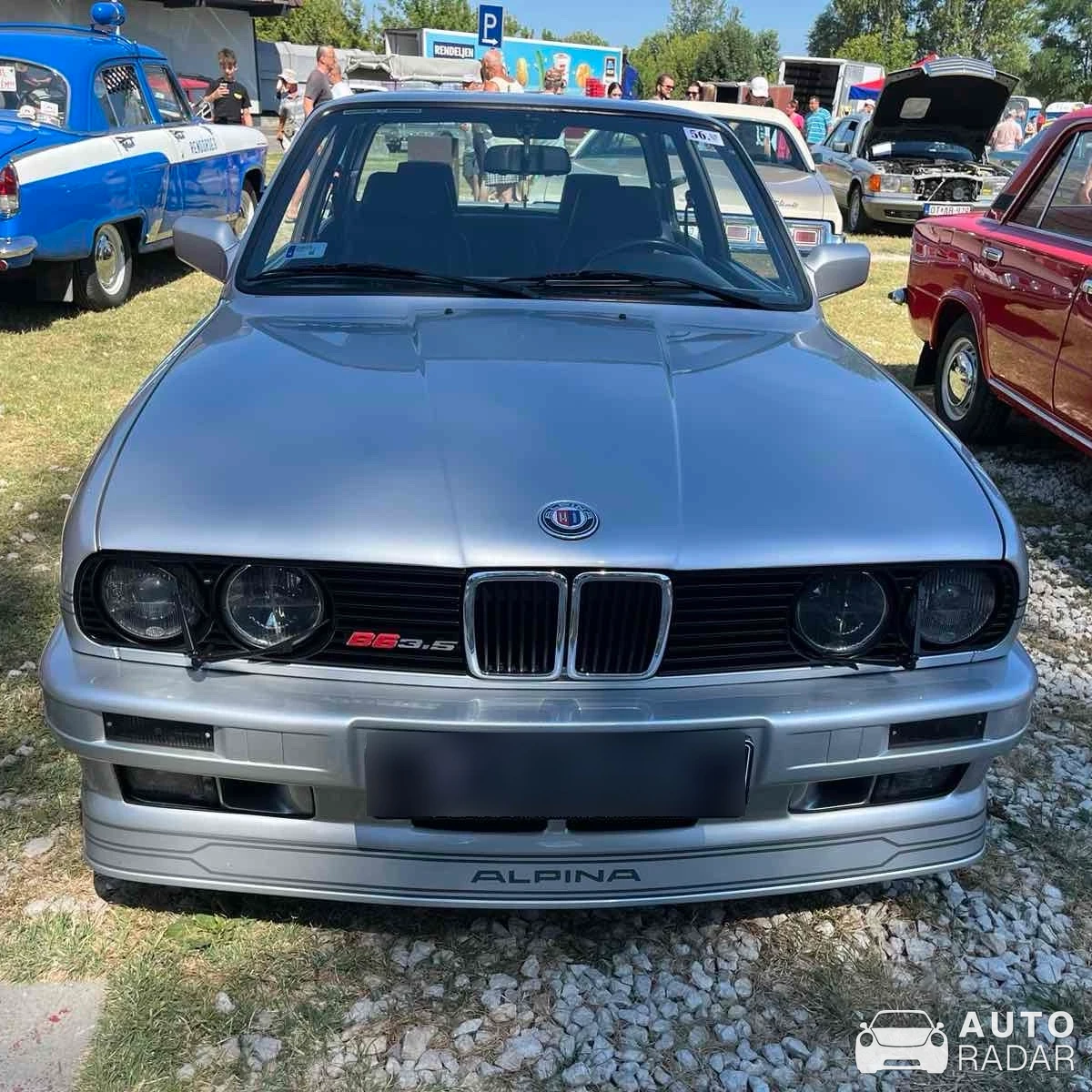 Alpina B6 3.5 E30 spotted in Budapest