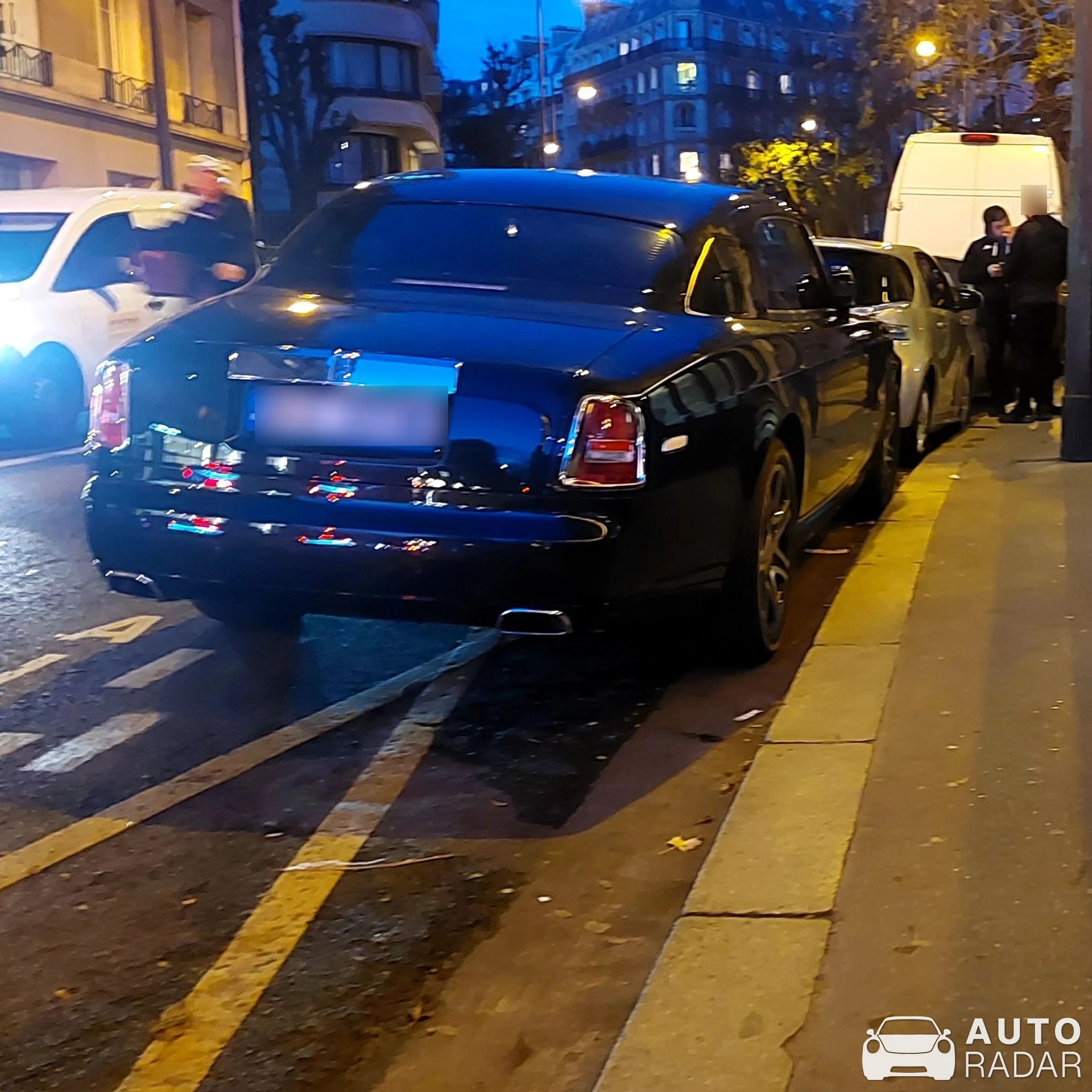 Rolls-Royce Phantom VII spotted in Paris, France