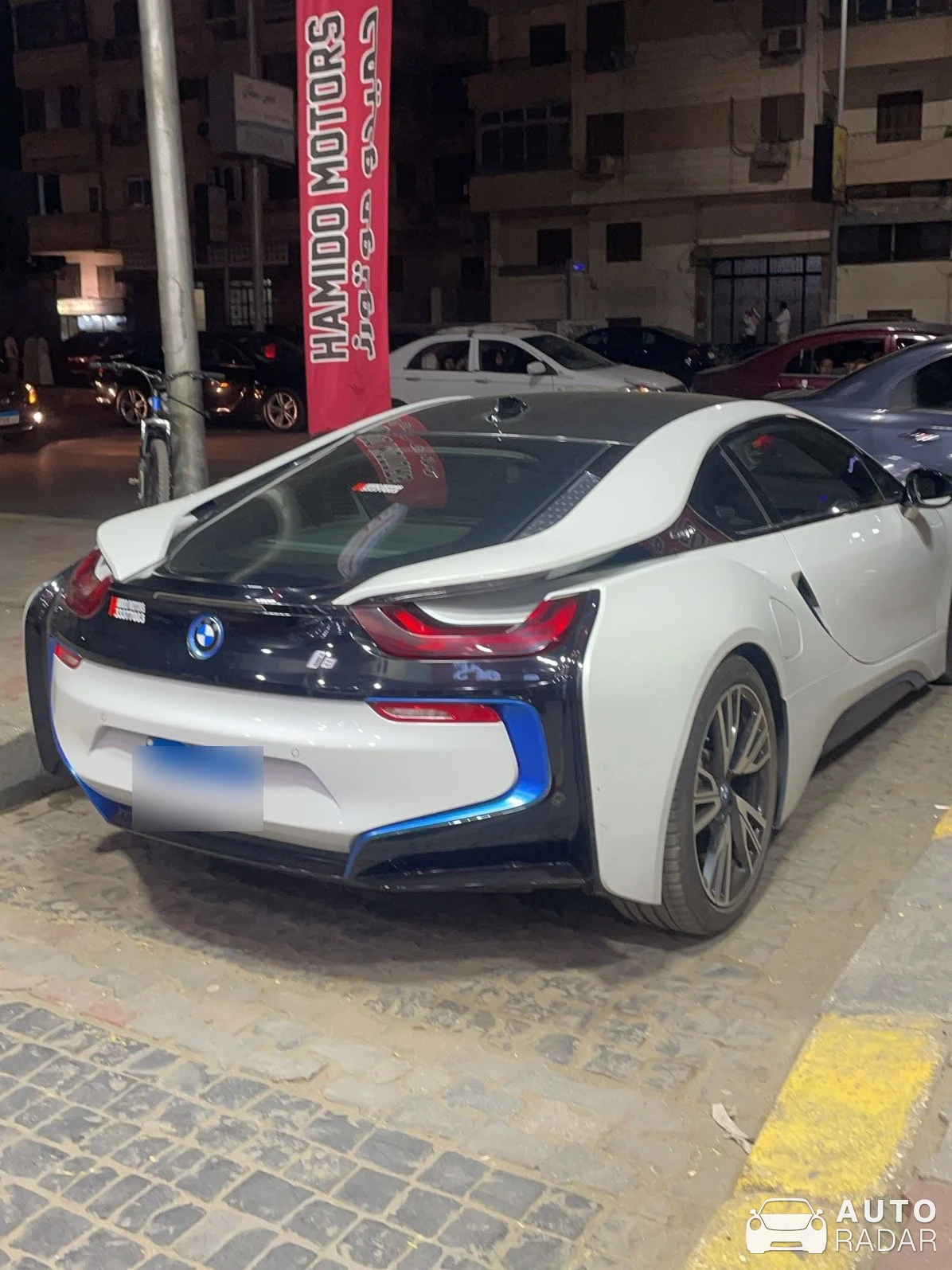 BMW i8 spotted in Dokki, Egypt
