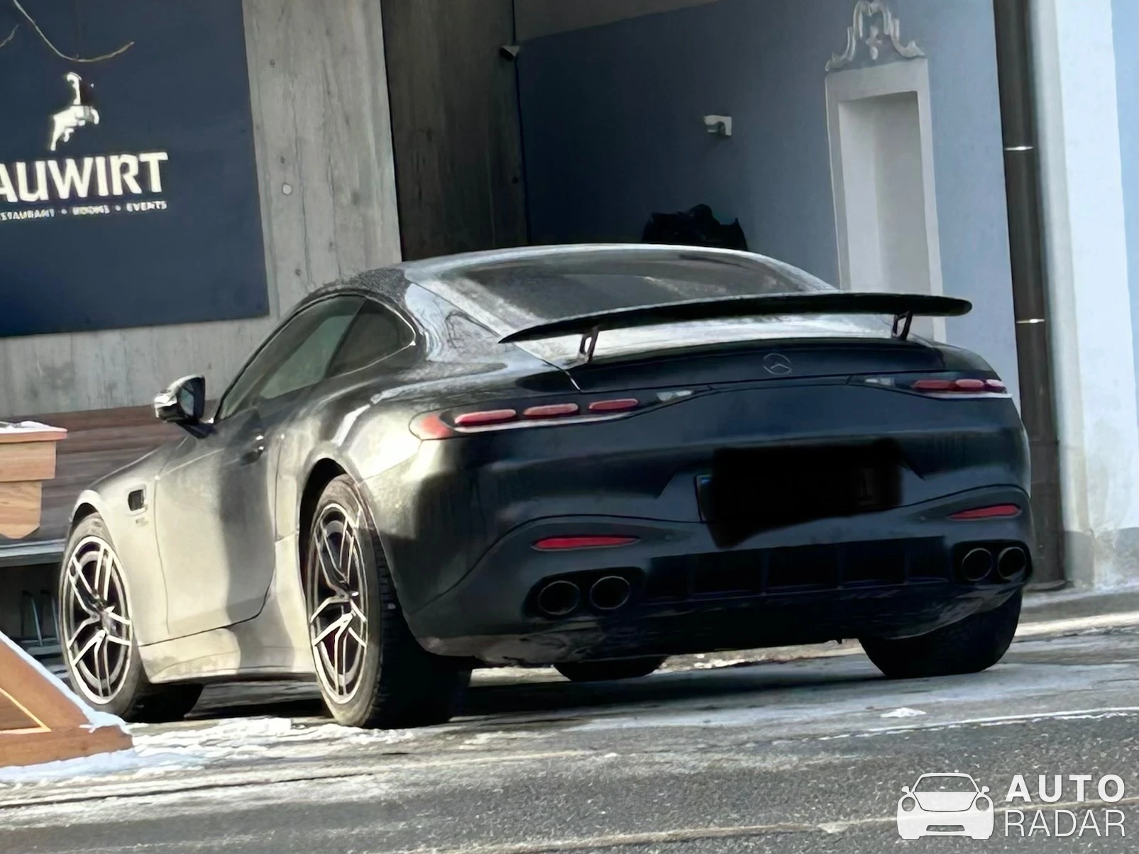 Mercedes-AMG GT 43 C192 spotted in Aurach bei Kitzbühel