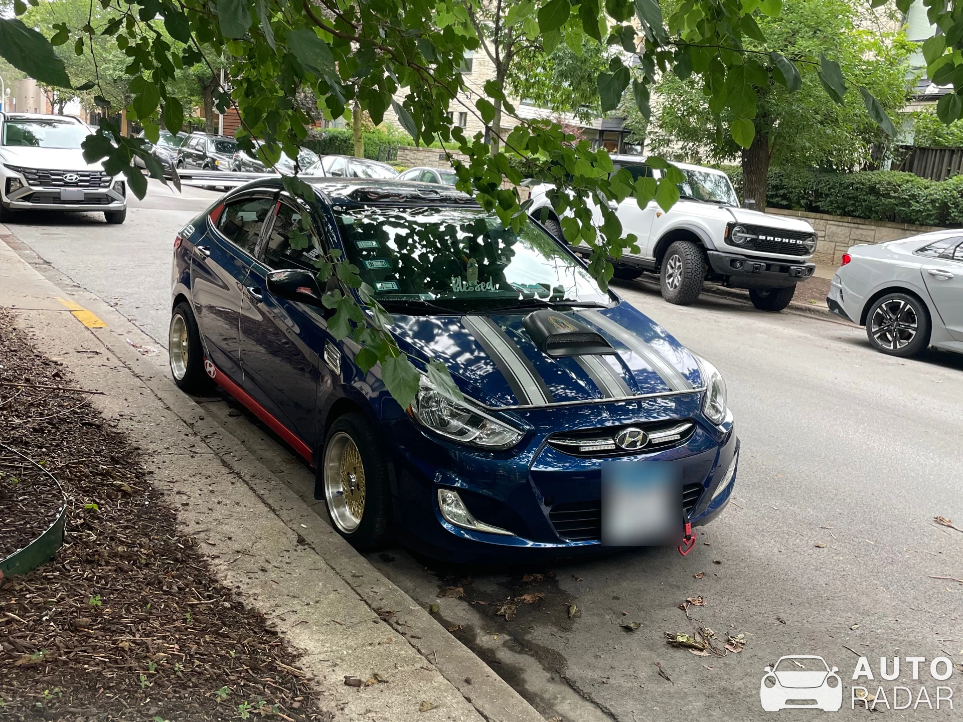 Hyundai Accent spotted in Chicago