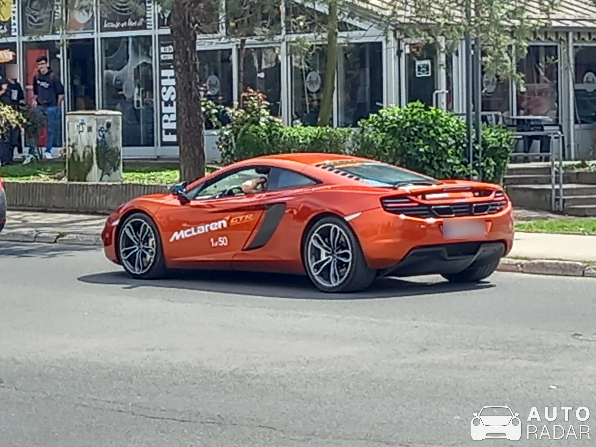 McLaren 650S spotted in Tuzla