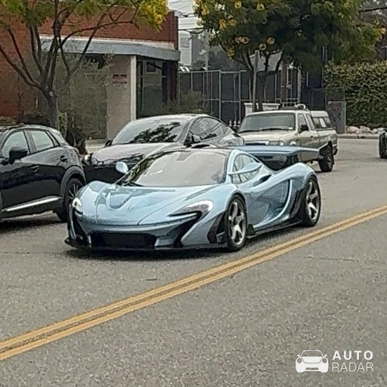 McLaren P1 HDK spotted in Los Angeles, United States