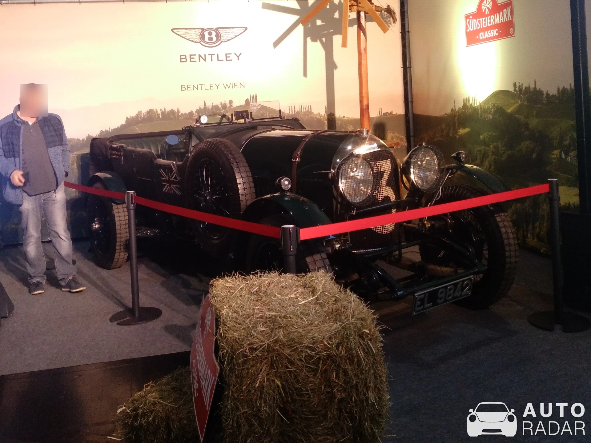 Bentley 4 1/2 Litre spotted in Graz