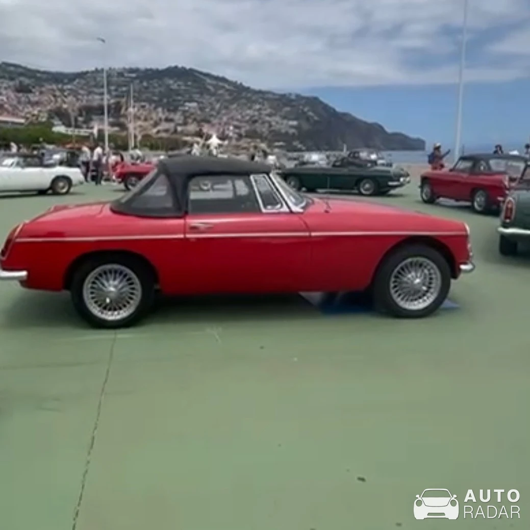 MG MGB spotted in Lisbon, Portugal