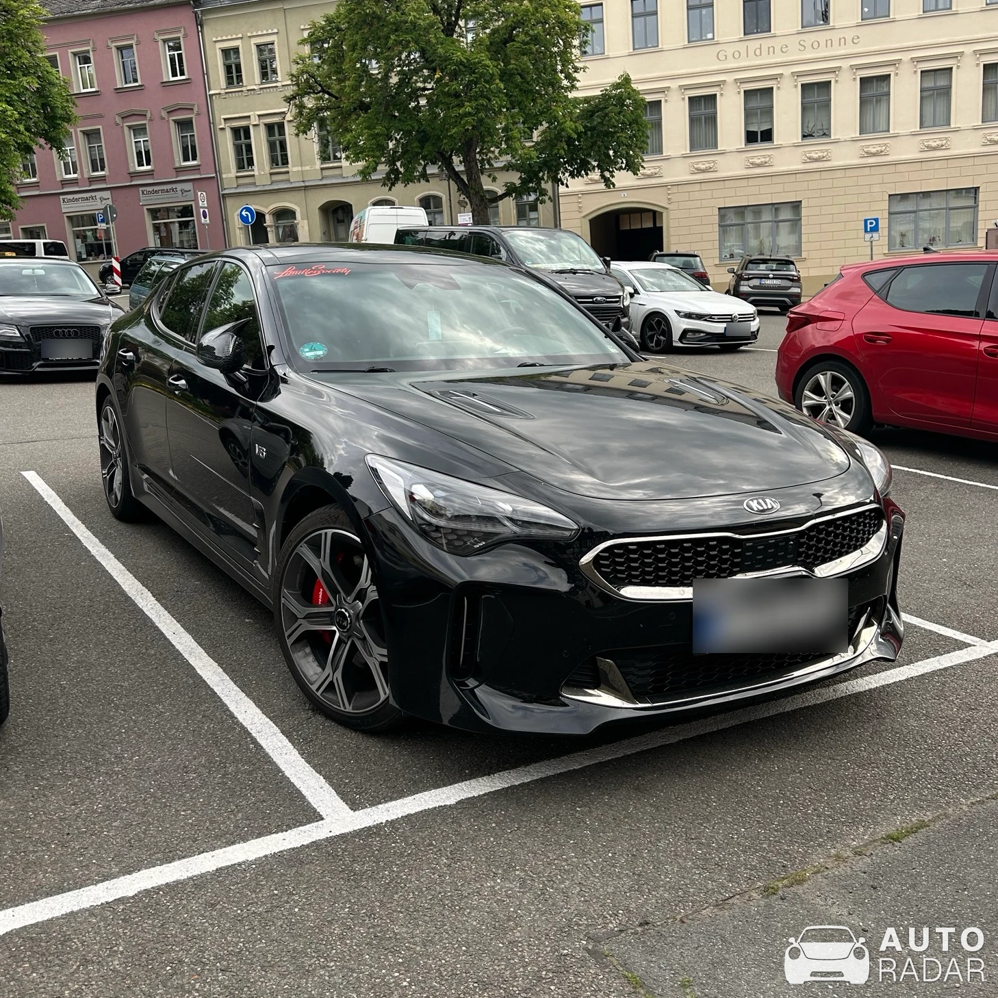 Kia Stinger GT-Line S spotted in Lichtenstein/Sachsen