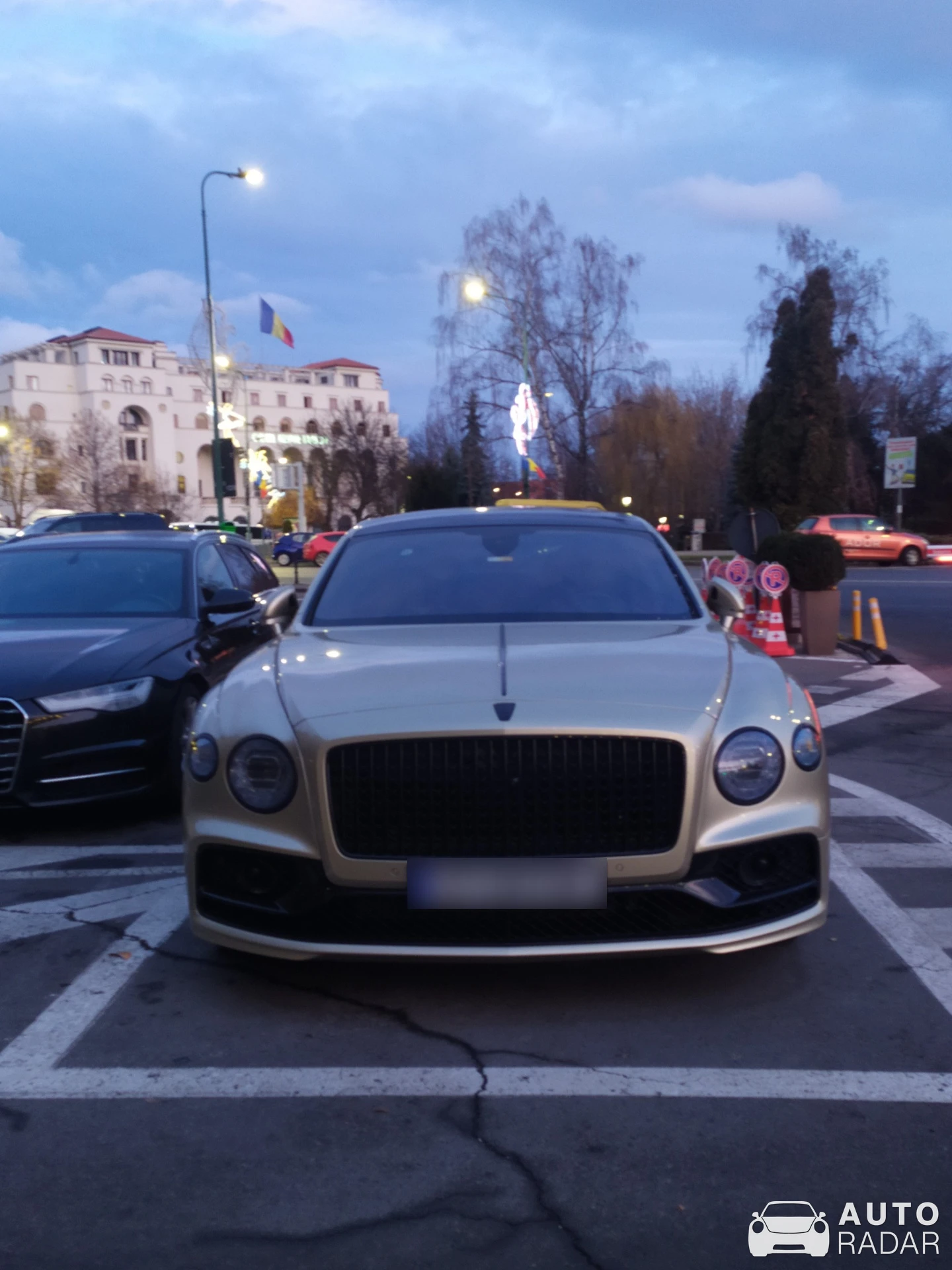 Bentley Flying Spur Hybrid spotted in Brașov, Romania