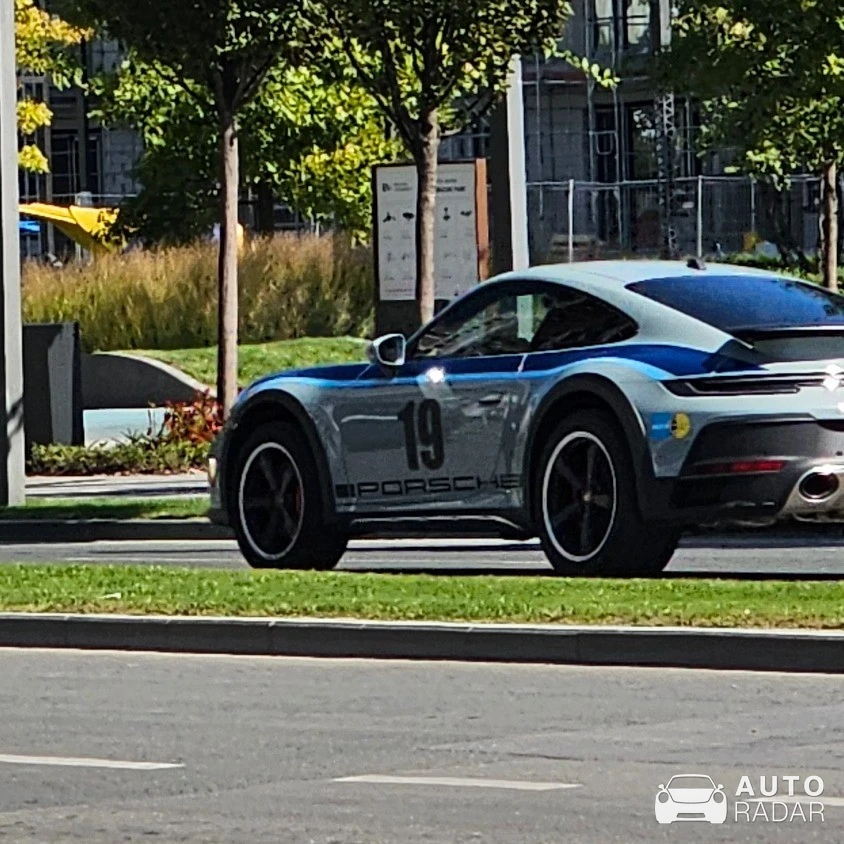 Porsche 992 Dakar spotted in Belgrade, Serbia
