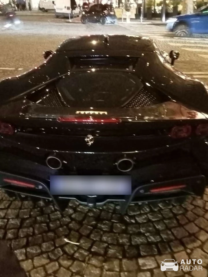 Ferrari SF90 Stradale spotted in Paris, France