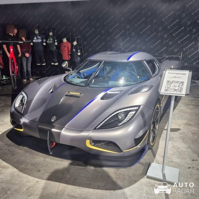 Koenigsegg Agera RS Prototype spotted in Zürich