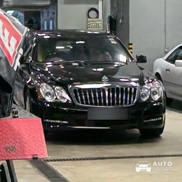 Maybach 62 S spotted