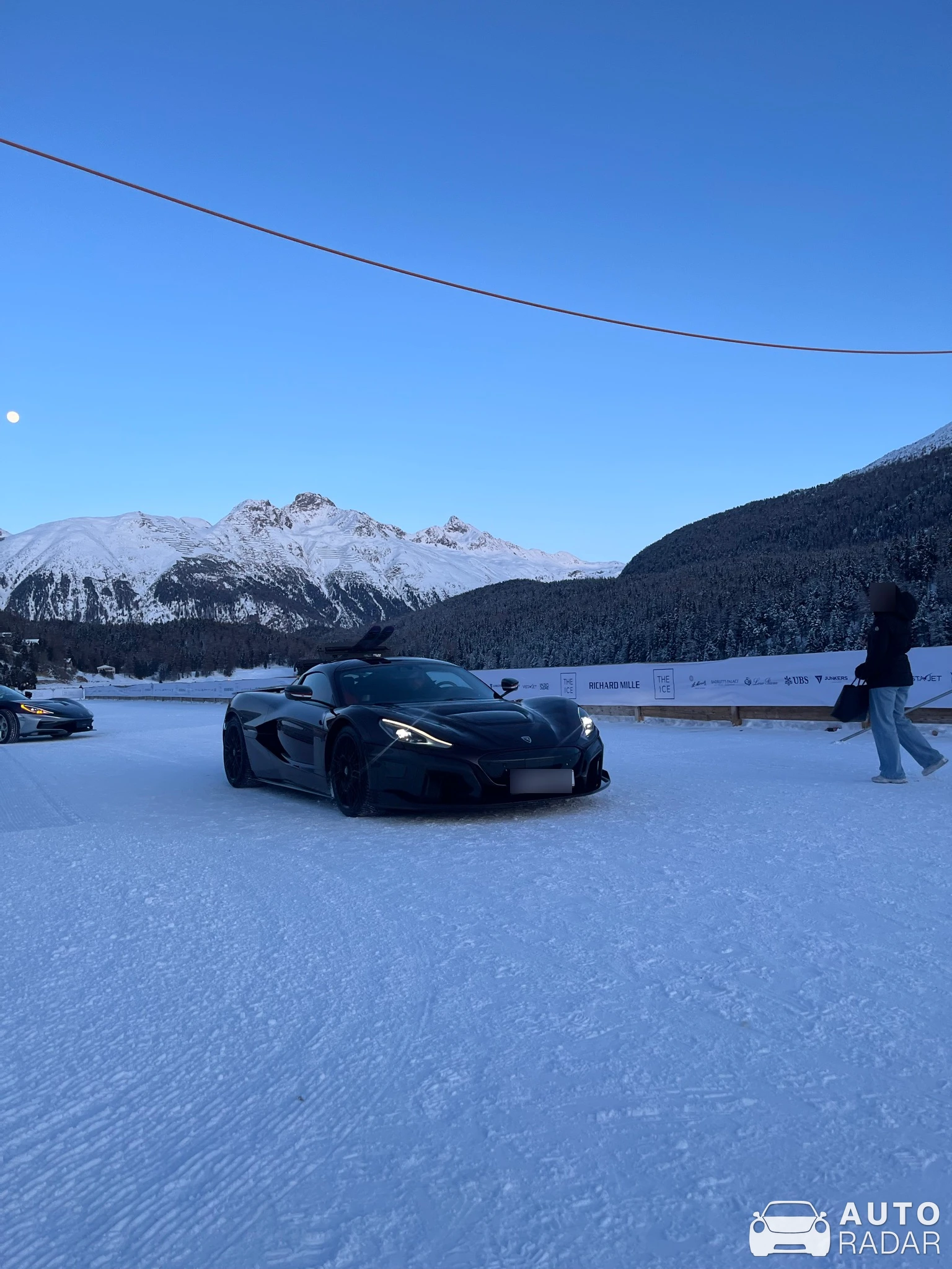 Rimac Nevera spotted in Sankt Moritz, Svizzera