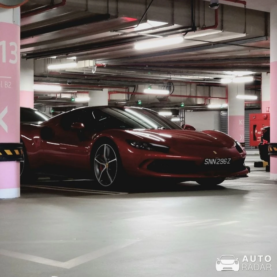 Ferrari 296 GTS spotted in Singapore, Singapore