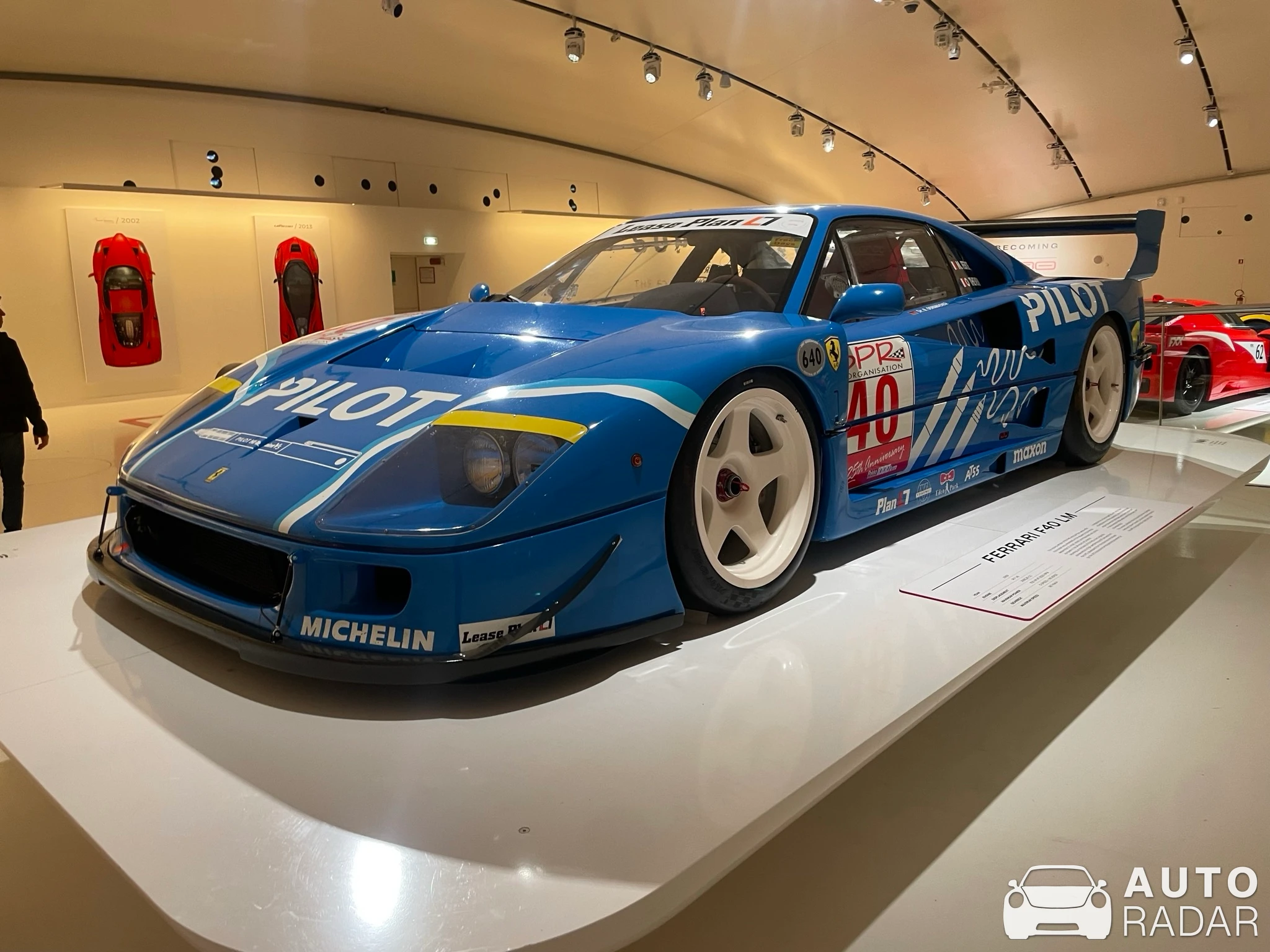 Ferrari F40 LM Michelotto spotted in Modena
