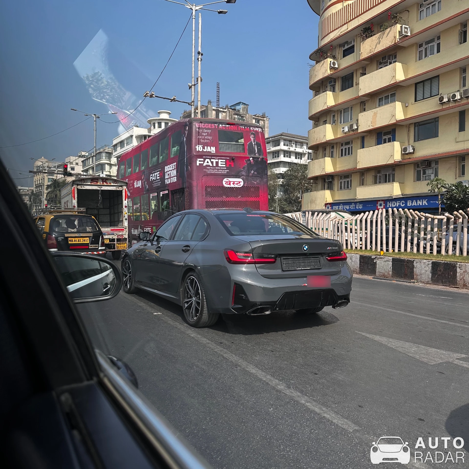 BMW M340i G20 spotted in Mumbai, India