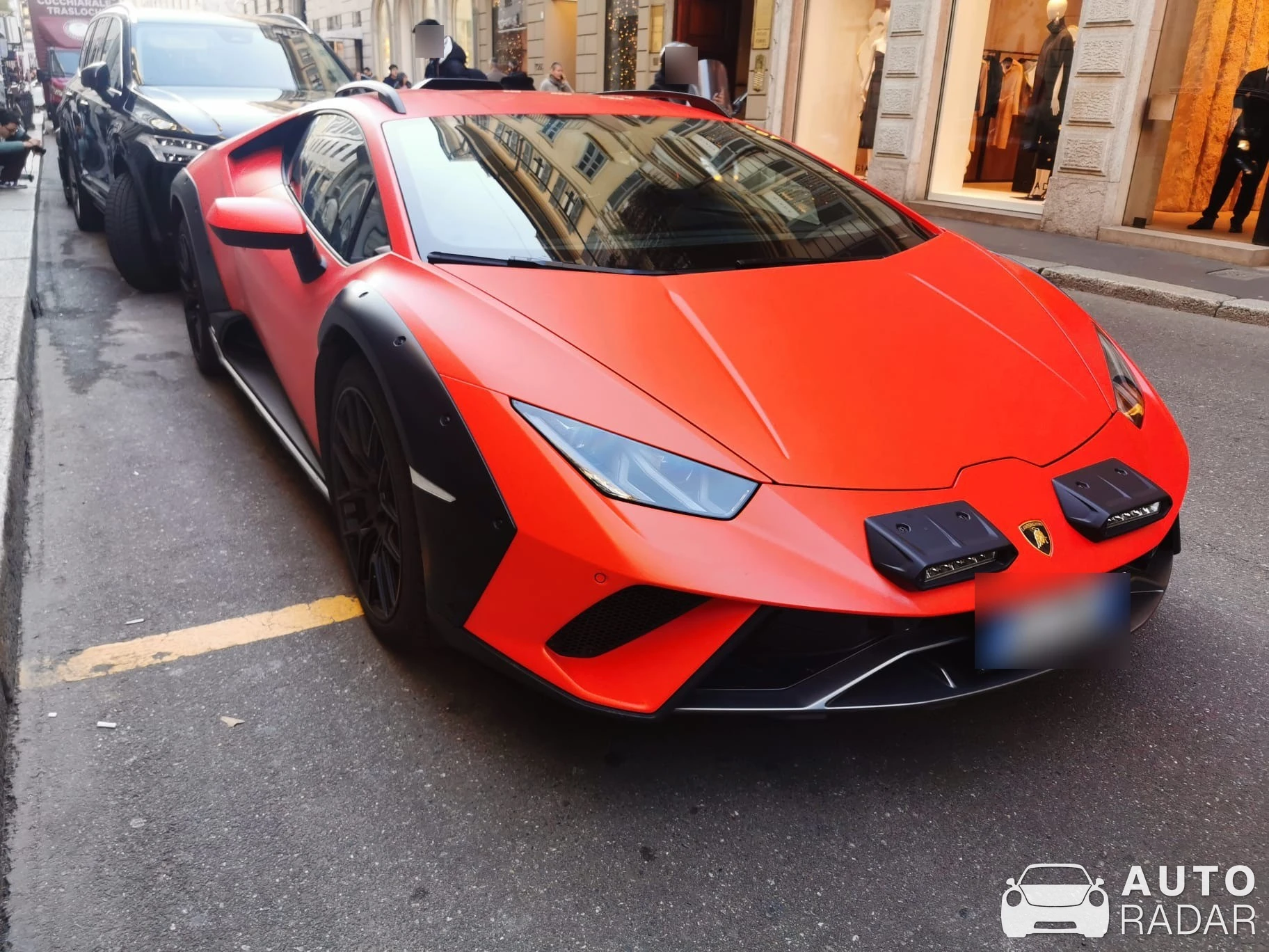 Lamborghini Huracán LP610-4 Sterrato spotted in Milano, Italy