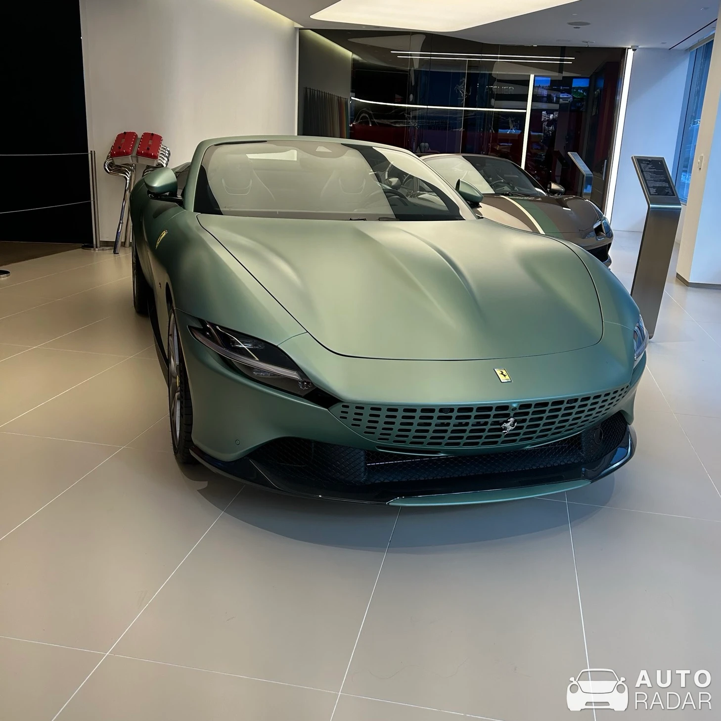 Ferrari Roma Spider spotted in New York, United States
