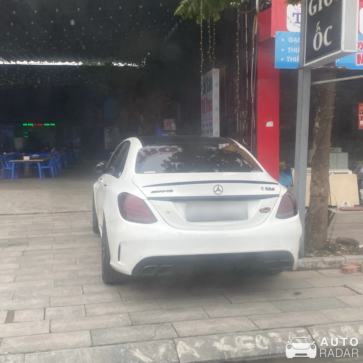 Mercedes-AMG C 63 S W205 spotted in Thành phố Vĩnh Yên, Việt Nam