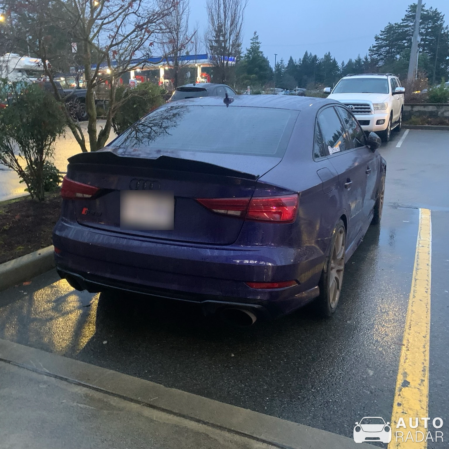 Audi RS3 Sedan 8V spotted in Nanaimo
