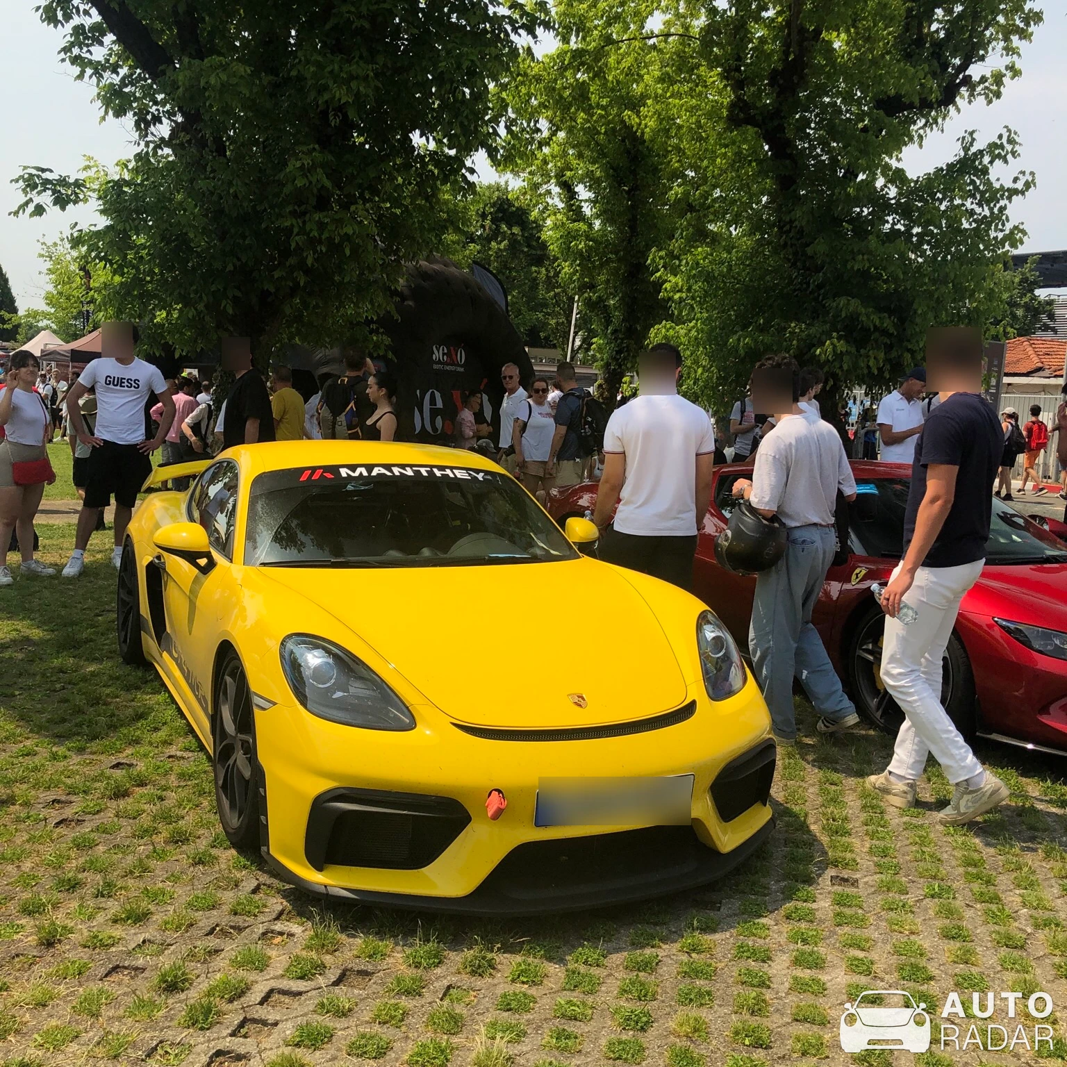 Porsche 718 Cayman GT4 MR spotted