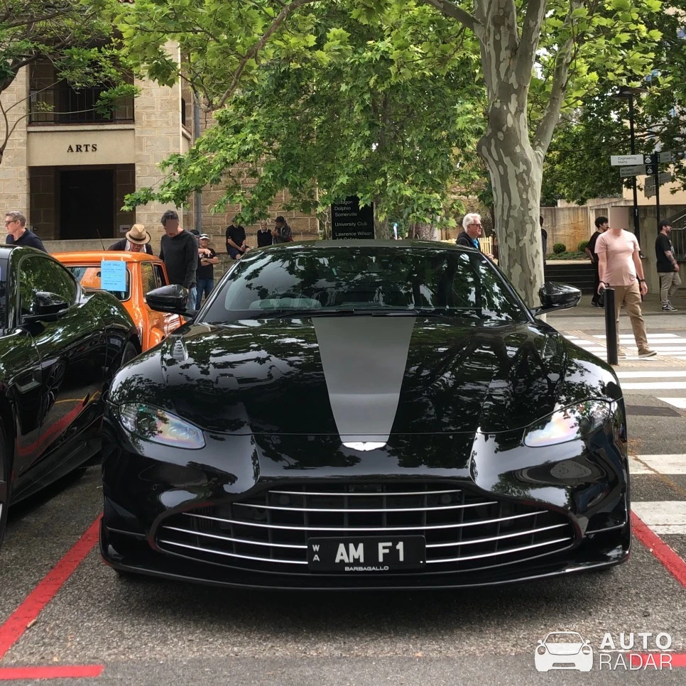 Aston Martin V8 Vantage Formula 1 Edition spotted in Crawley, Australia