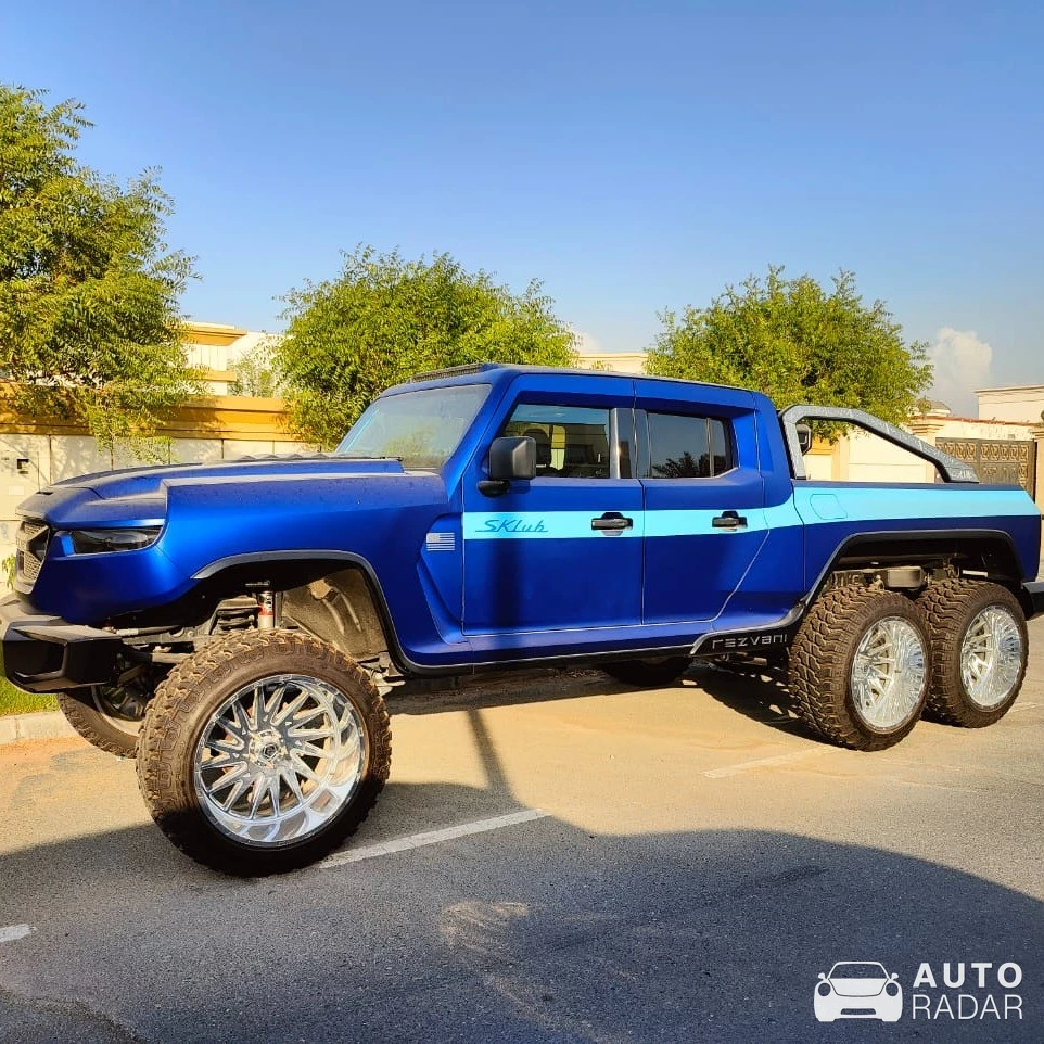 Rezvani Hercules 6X6 spotted in Dubai, United Arab Emirates
