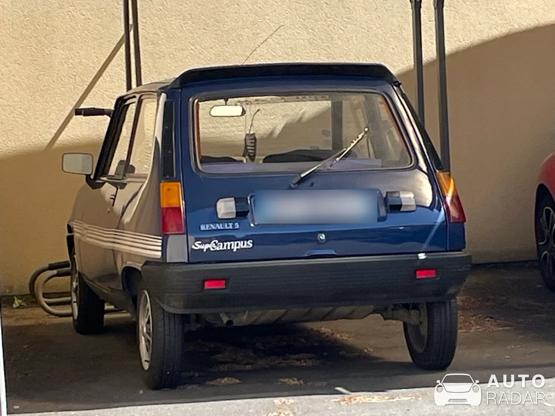 Renault 5 Turbo spotted in Dommartin-lès-Toul