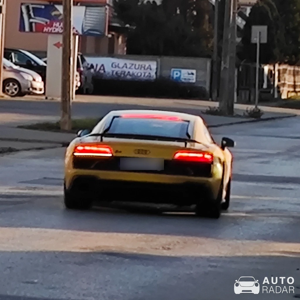 Audi R8 V10 Performance 2019 spotted in Siedlce, Polska