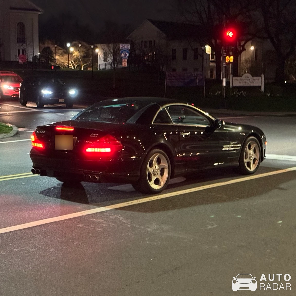 Mercedes-Benz SL 600 R230 spotted in Westfield