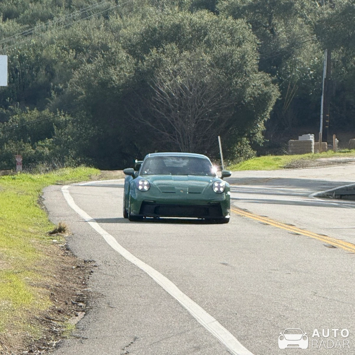 Porsche 992 GT3 MkI spotted in Malibu, United States