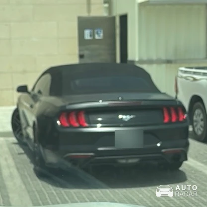 Ford Mustang 2.3 Ecoboost Convertible spotted in Dubai
