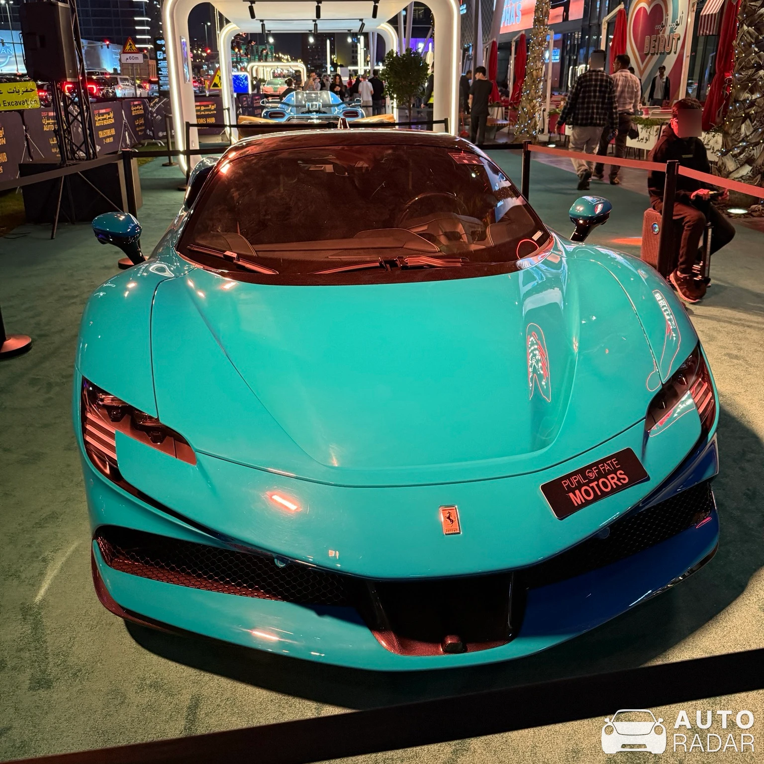 Ferrari SF90 Stradale spotted in Dubai, United Arab Emirates