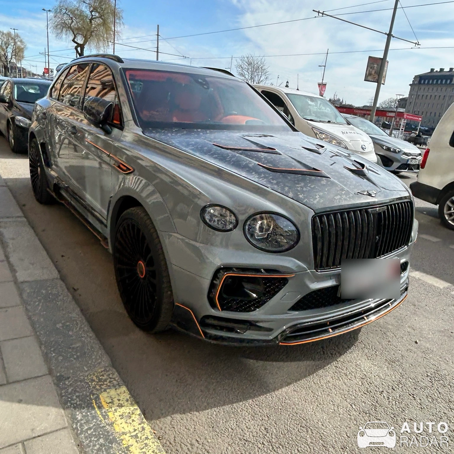 Bentley Mansory Bentayga spotted in Stockholm