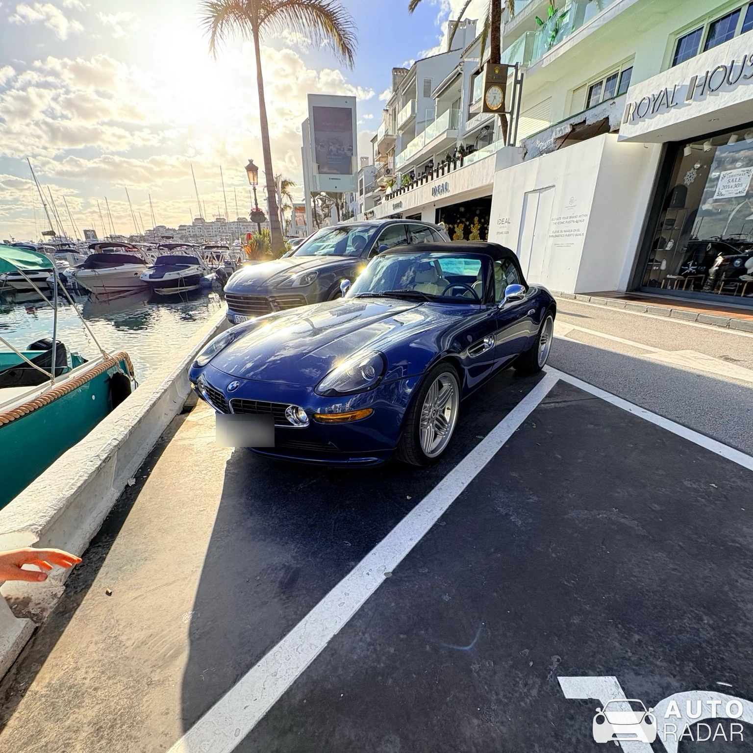 Alpina Roadster V8 spotted in Marbella, Spain