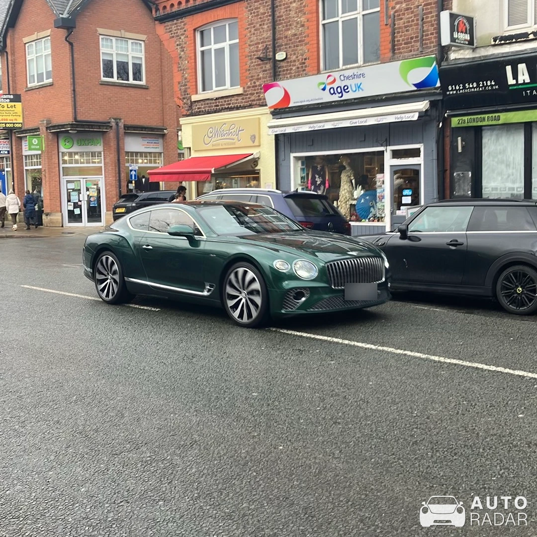 Bentley Continental GT V8 Azure spotted