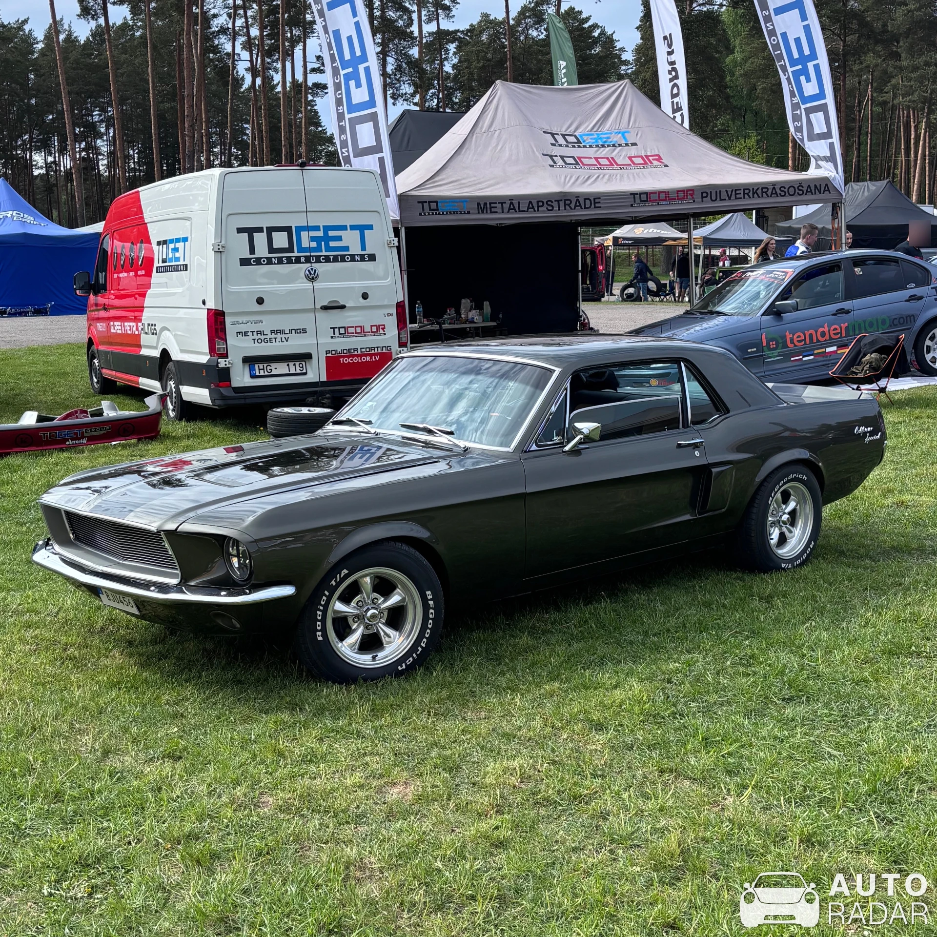 Ford Mustang GT California Special spotted in Riga