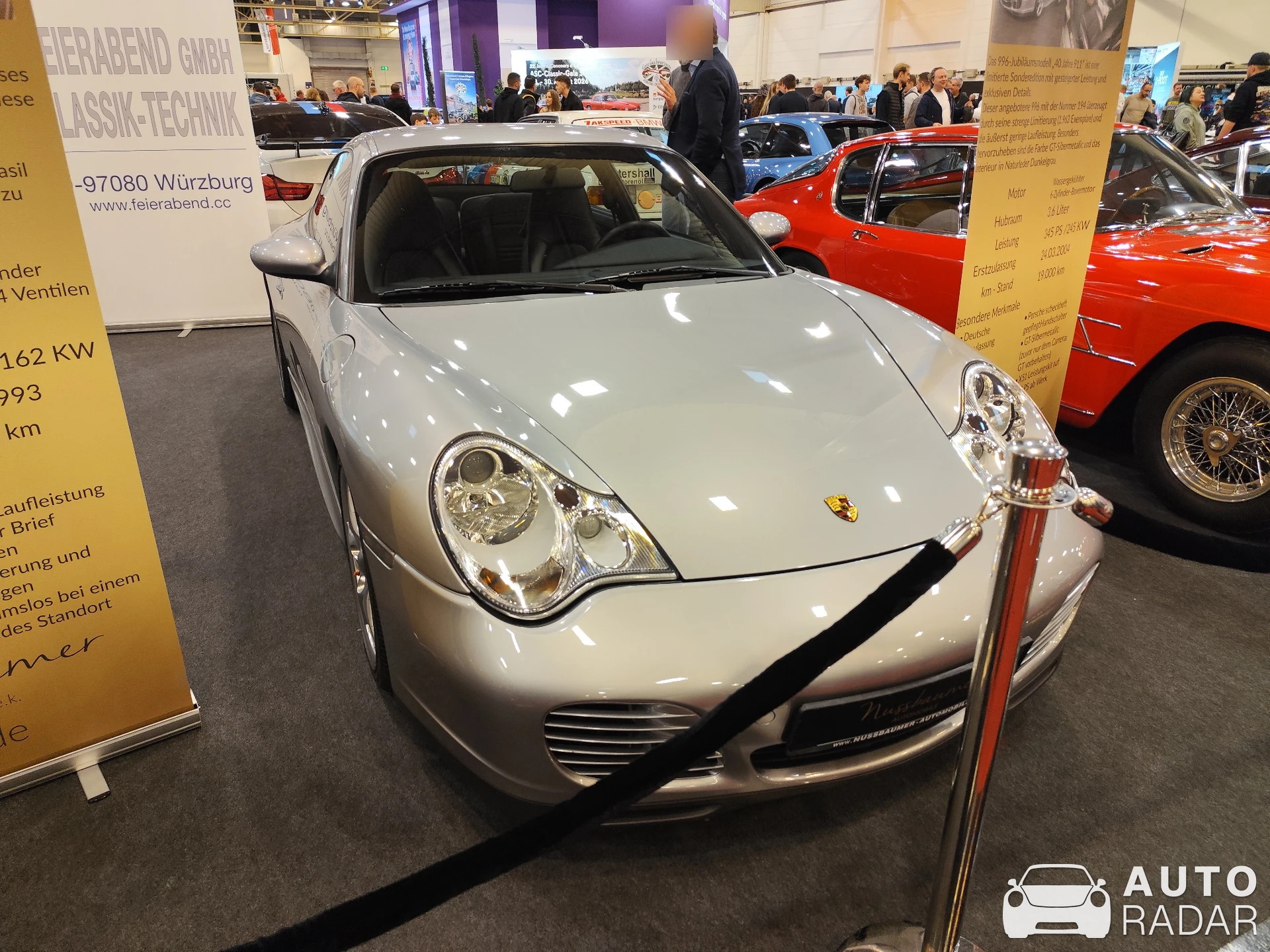 Porsche 996 40th Anniversary Edition spotted in Essen
