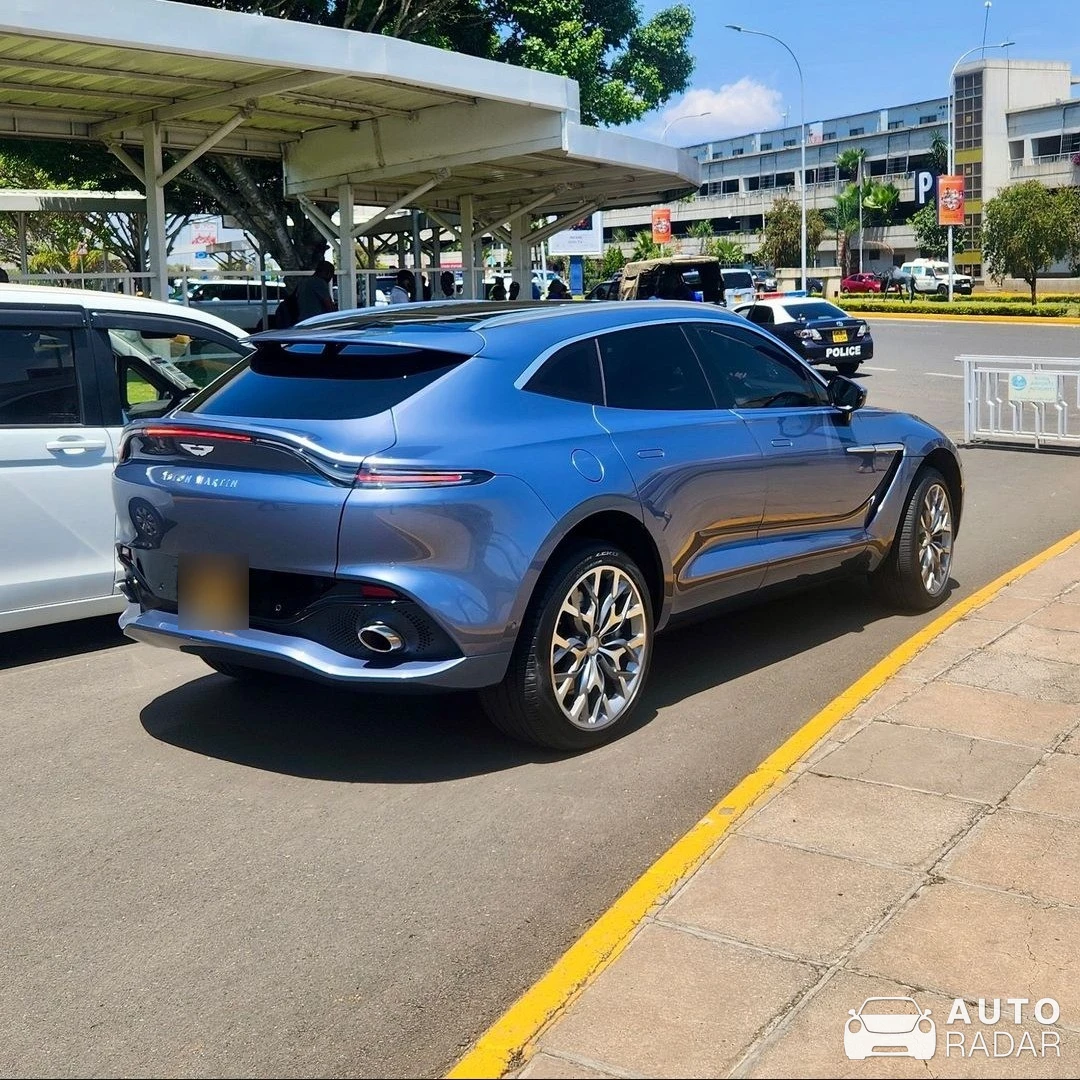 Aston Martin DBX spotted in Nairobi, Kenya