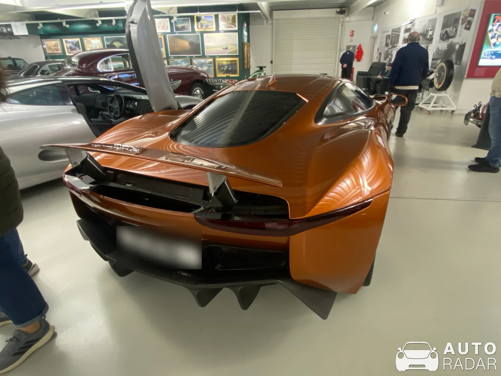 Jaguar C-X75 spotted in Lighthorne Heath, United Kingdom