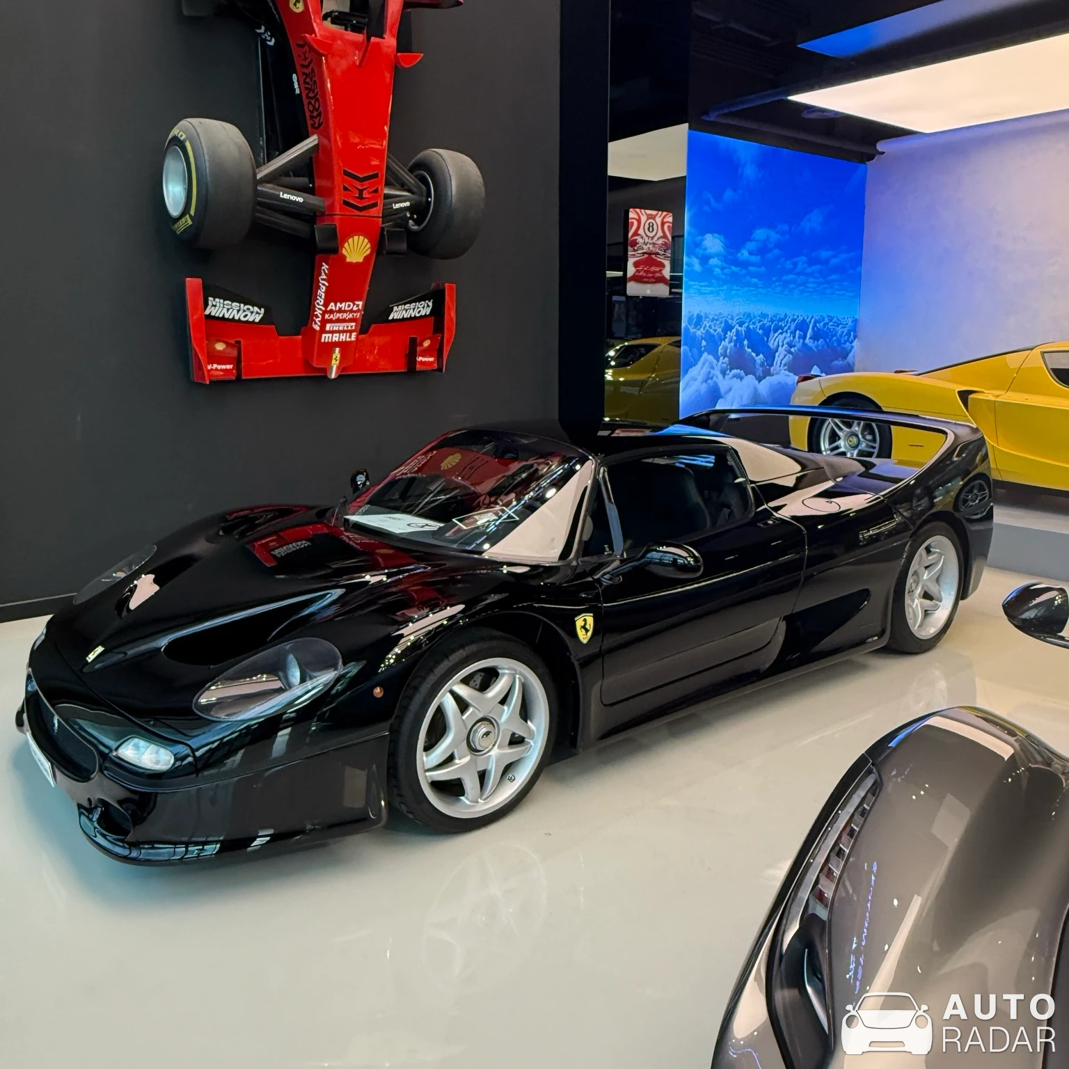 Ferrari F50 spotted in مشيرف, United Arab Emirates