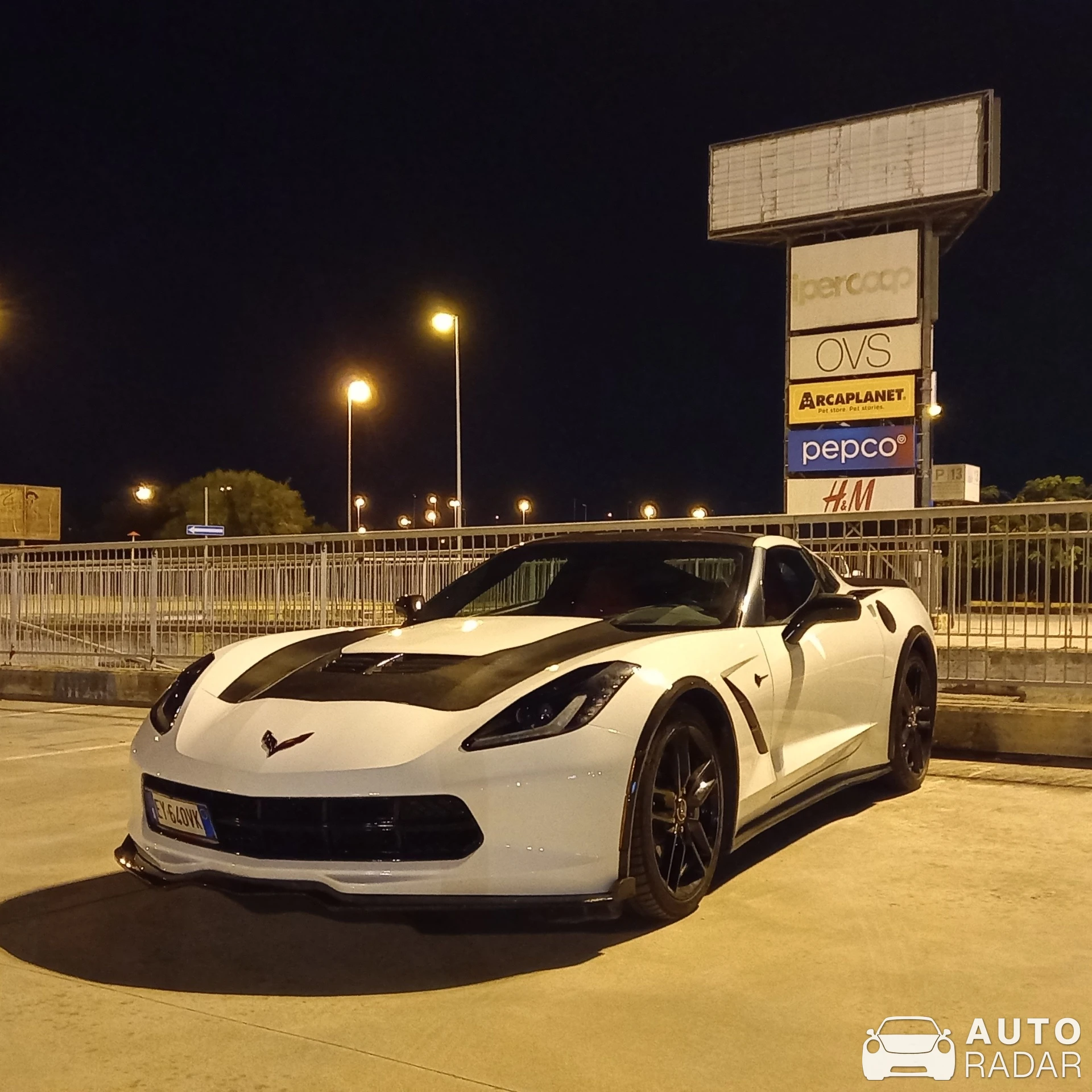 Chevrolet Corvette C7 Stingray spotted in Andria, Italy